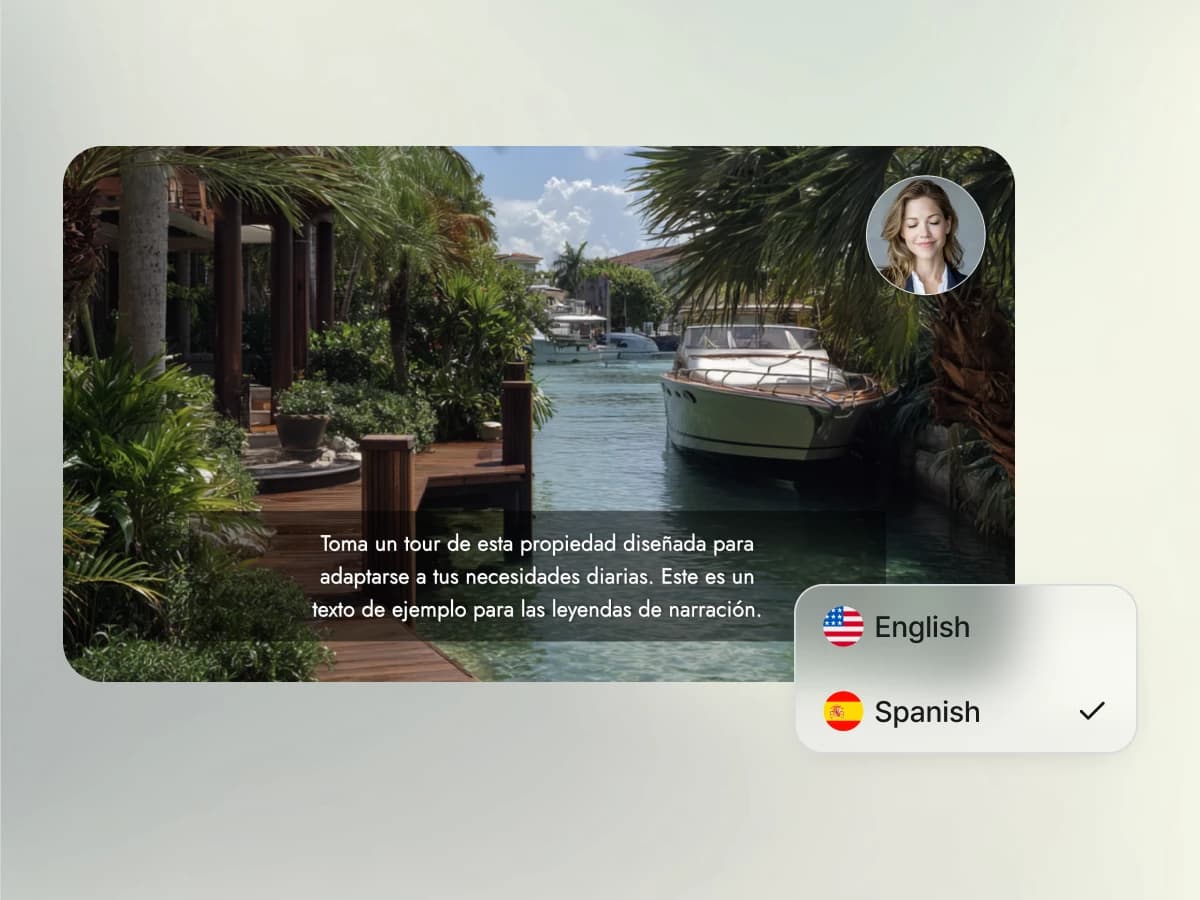 Spanish Narration, Spanish Captions — Automatically